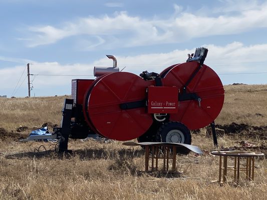 1x90kN رافعة موصل هيدروليكية عالية الجودة وكابل شد للأسلاك الكهربائية