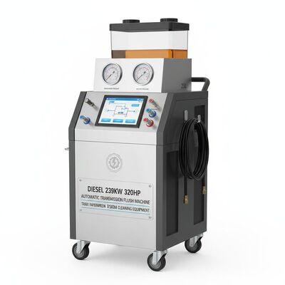 آلة تنظيف ناقل الحركة الأوتوماتيكي ديزل 239 كيلو واط 320 حصان أقصى سحب متقطع 90 كيلو نيوتن معدات تنظيف نظام ناقل الحركة