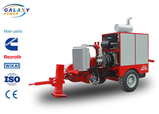 بكرة هيدروليكية محرك الكمون معدات التوتير مع ضجيج منخفض