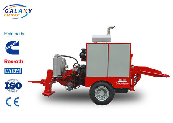 محرك الكمون 118kw 158hp البكرة الهيدروليكية ماكس السحب المتقطع 90kN