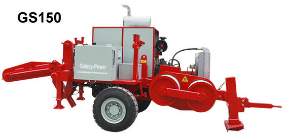 أدوات التوتير Gs150 لخطوط النقل محرك بكرة الكمون الهيدروليكية