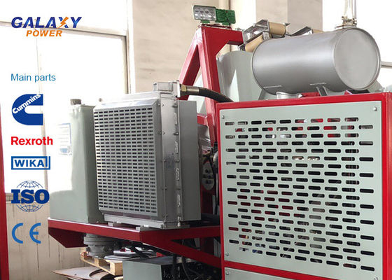 GL2x40 سلك كهربائي سحب معدات الموتر الهيدروليكية مع محرك الكمون