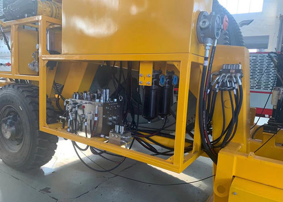 500KV 2x80KN باورلاين حزمة موصلات معدات التوتير مع محرك الكمون