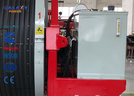 77kw 103hp الكمون محرك الموتر الهيدروليكي ماكس التوتر المتقطع 2x45 / 1x90kN معدات التوتير