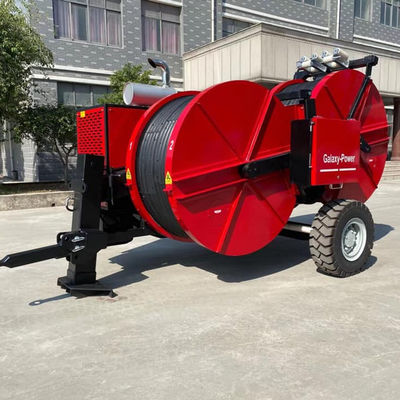 Overhead Transmission Line Cable Stringing Equipment GL2X40 90KN Hydraulic Tensioner for Conductor Pulling and Tensioning