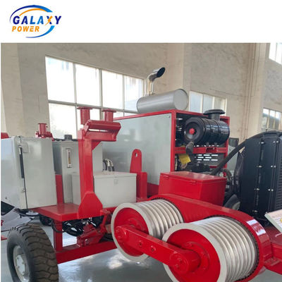معدات ربط الخط الجوي GS90 الهيدروليكي سحب-المضطرب مع المحرك
