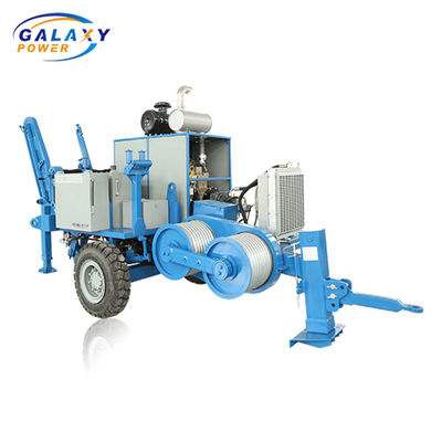 440kw 590hp معدات خط نقل علوية 380KN ساحبات هيدروليكية