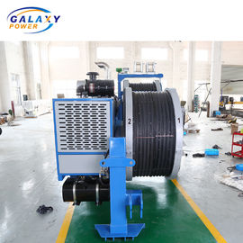 معدات التوتير خط النقل الكهربائي المتقطع 2x70KN 24V