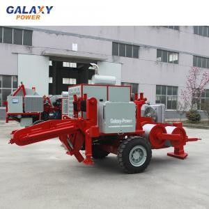 9T الكابلات الهيدروليكية سحب 118kw معدات التوتير الإرسال