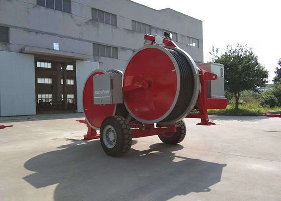1x30KN 12kw (16hp) معدات خط نقل الموتر الهيدروليكي للديزل