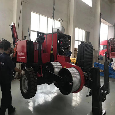 8 Groove GS90KN 9 Ton معدات توتير الكابلات الهيدروليكية
