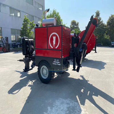 118kw (158hp) ديزل هيدروليكي ماكس 9Ton كابل ساحب معدات التوتير