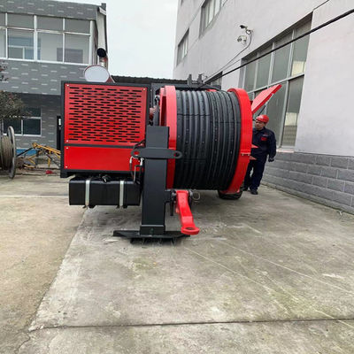 خطوط طاقة نقل 220KV 2x40KN 8T معدات التوتير الموتر