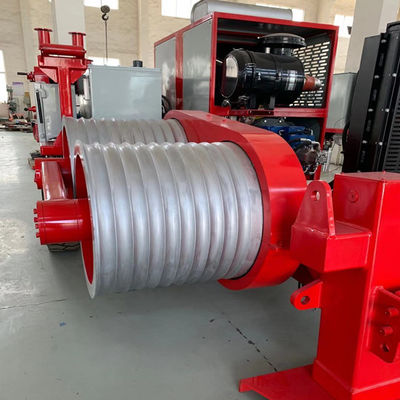 500KV ناقل الحركة ADSS 18Ton الهيدروليكية آلة سحب الكابلات الموتر