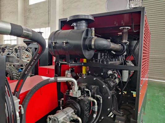 معدات التوتير خط نقل علوي 90kN عجلة الثور