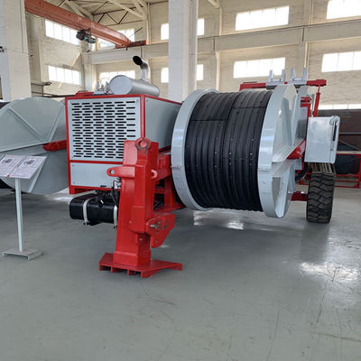 400KV Twin Bundle 12Ton Overhead Line Stringing Equipment مثبت أمامي هيدروليكي