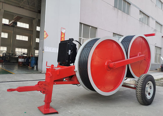 مياه التبريد 500kV 40kN الموتر الهيدروليكي معدات التوتير الخط العلوي