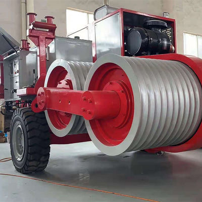16Ton Tensioner 4 موصلات معدات التوتير خط الطاقة العلوية