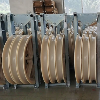 916x110mm ثلاث عجلات نايلون بكرة عالمية موصل بلوك التوتير