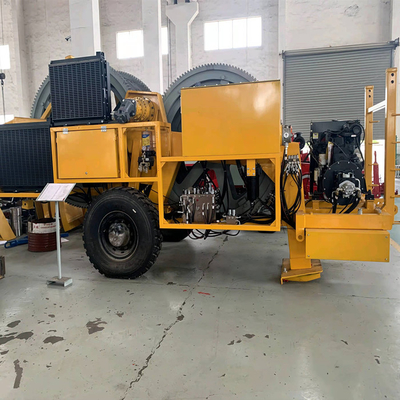 خط النفقات العامة 14Ton الهيدروليكية الفرامل ADSS آلة التوتير الموتر