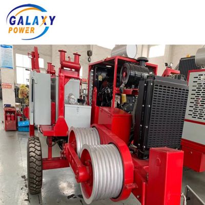ديزل 77kw 103hp 400mm Bull 4Ton خط نقل معدات التوتير