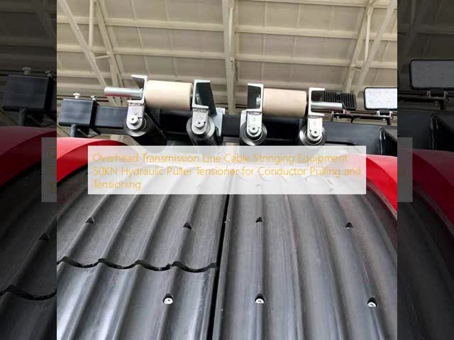 الصين معدات التوتر الهيدروليكي 2x50kN للسلسلة الجوية للسيارات المتحركة المزدوجة للبيع